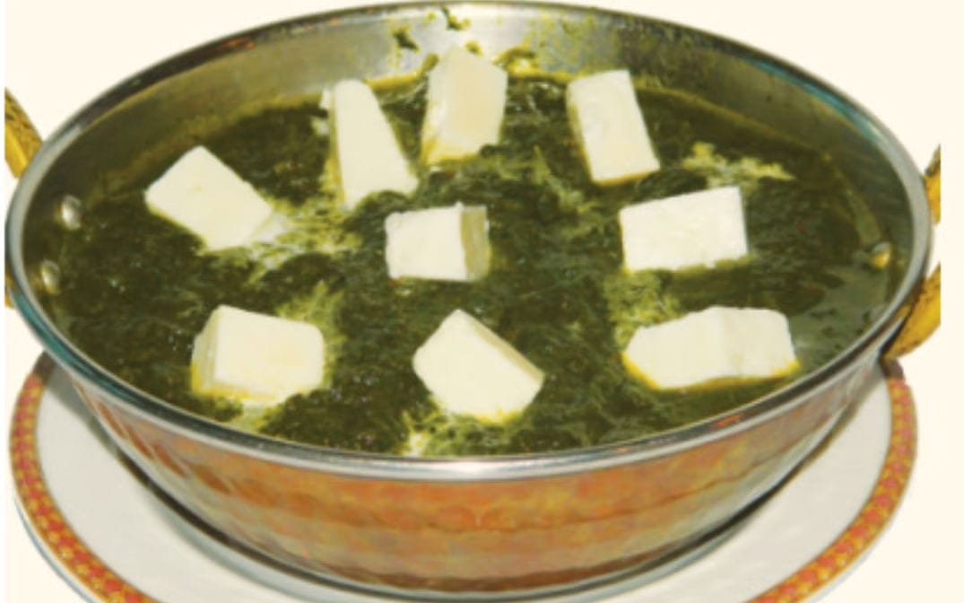 Palak Paneer.